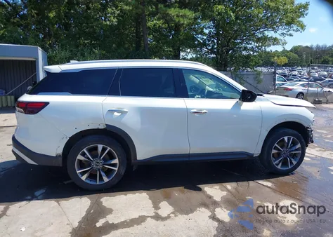 2023 Infiniti Qx60 Luxe из США, поврежденный, VIN 5N1DL1FS6PC361471